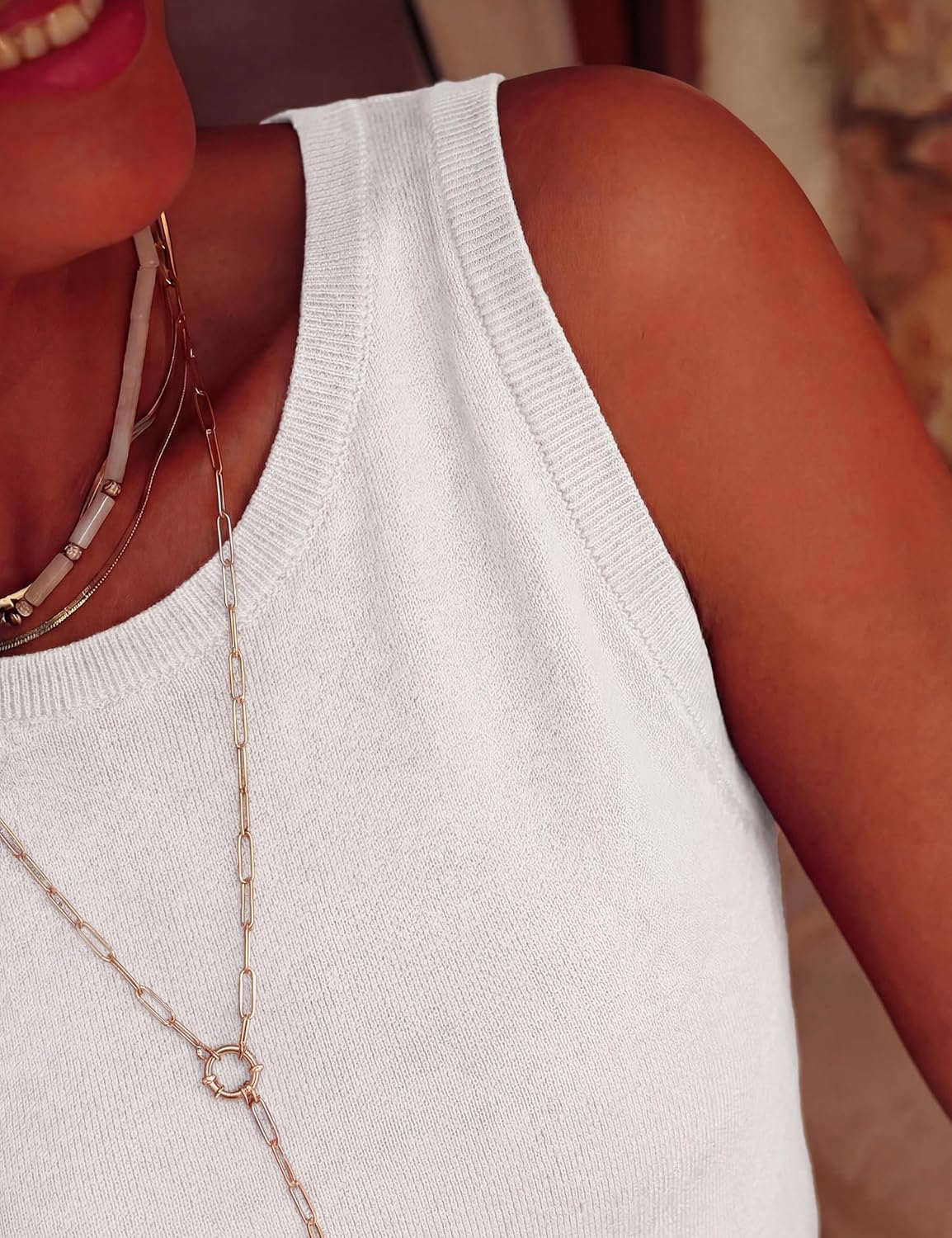 Thumbnail 4 de PRETTYGARDEN Sleeveless Sweater Top S–XXL