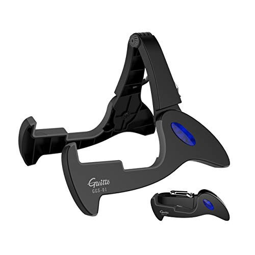 Detalle de GUITTO GGS-01 Guitar Stand Tripod Adjustable Classic A-Frame Stand
