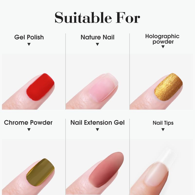 Thumbnail 6 de CANNI 2Pcs Matte Gel Top Coat and Base Coat Set – No Wipe Long Lasting Matte Finish for At-Home Manicures