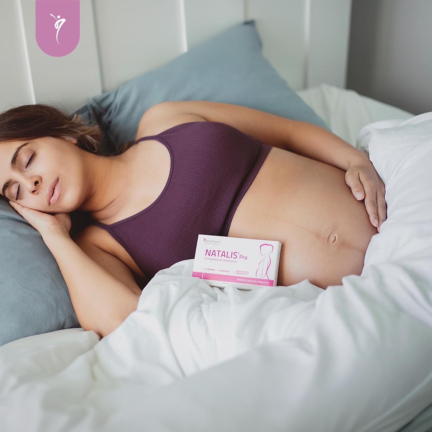 Thumbnail 5 de SanaExpert Natalis Pre – Pack de 3, multivitamines prénatales vegan avec Quatrefolic et minéraux essentiels
