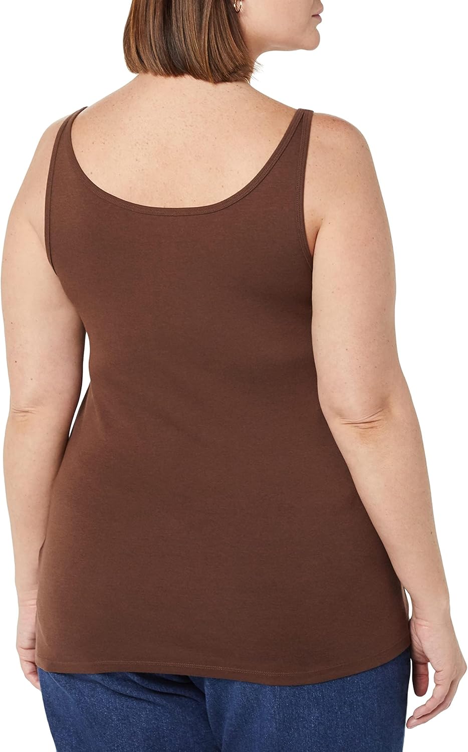 Thumbnail 2 de Damen Basic Tank Top mit dünnen Trägern aus Baumwolle-Modal (Slim Fit) – Amazon Essentials