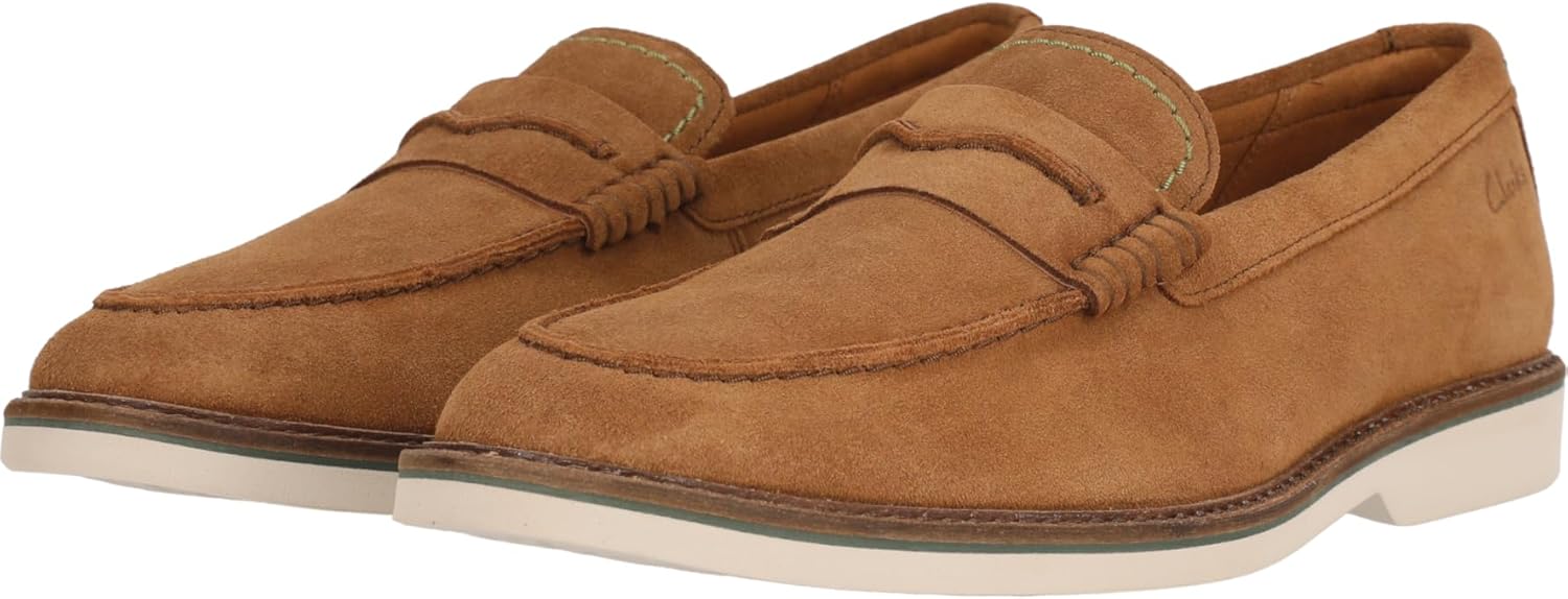 Thumbnail 3 de Clarks Atticus Lt Slip – Mocassin Homme en Cuir Lisse, Semelle Confort