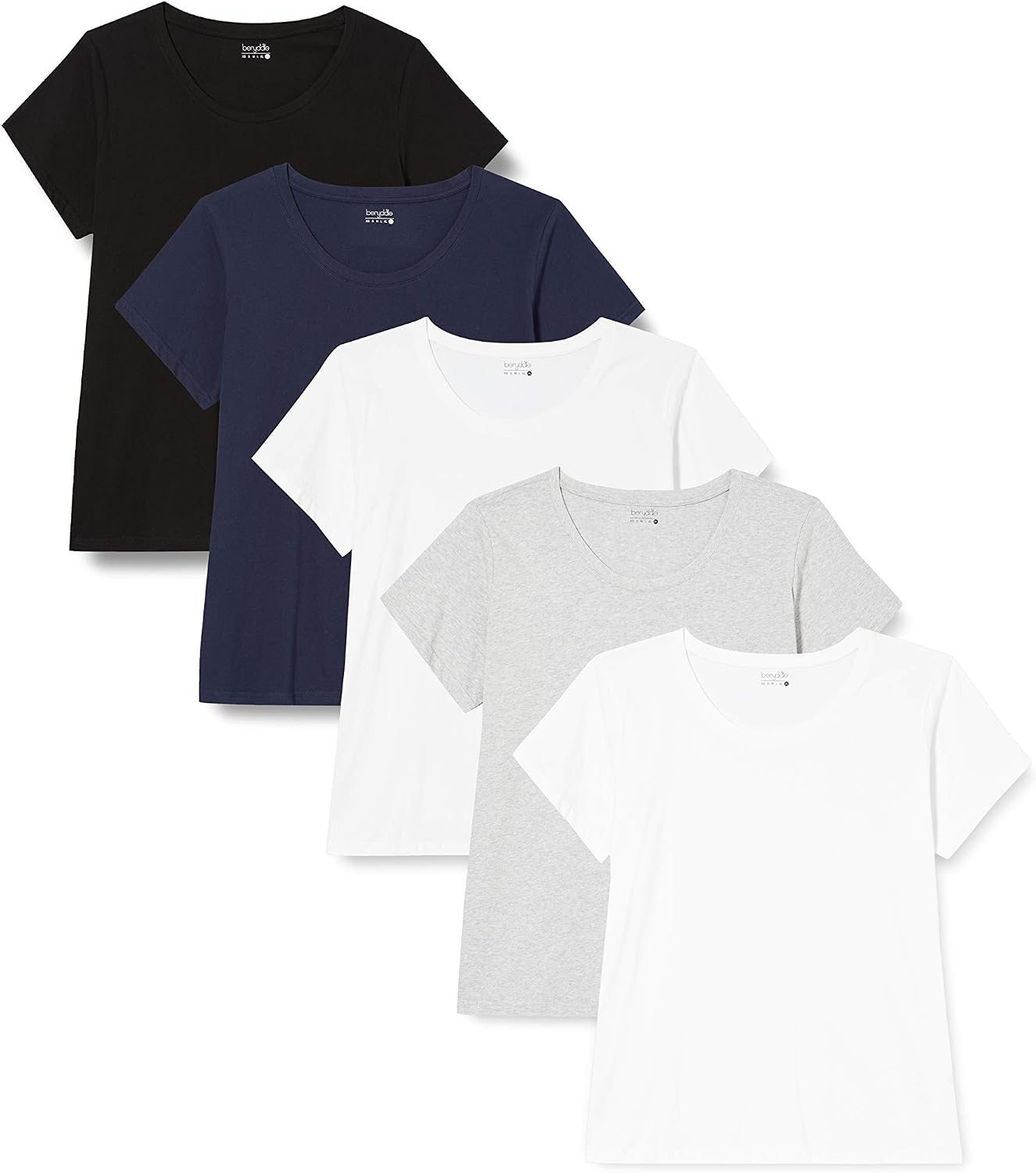 Thumbnail 6 de berydale Basic Rundhals T-Shirts 180 g/m²