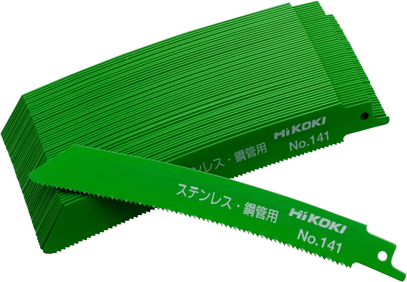 Detalle de HiKOKI No.141 湾曲セーバーソーブレード 150mm・14山/インチ・50枚入