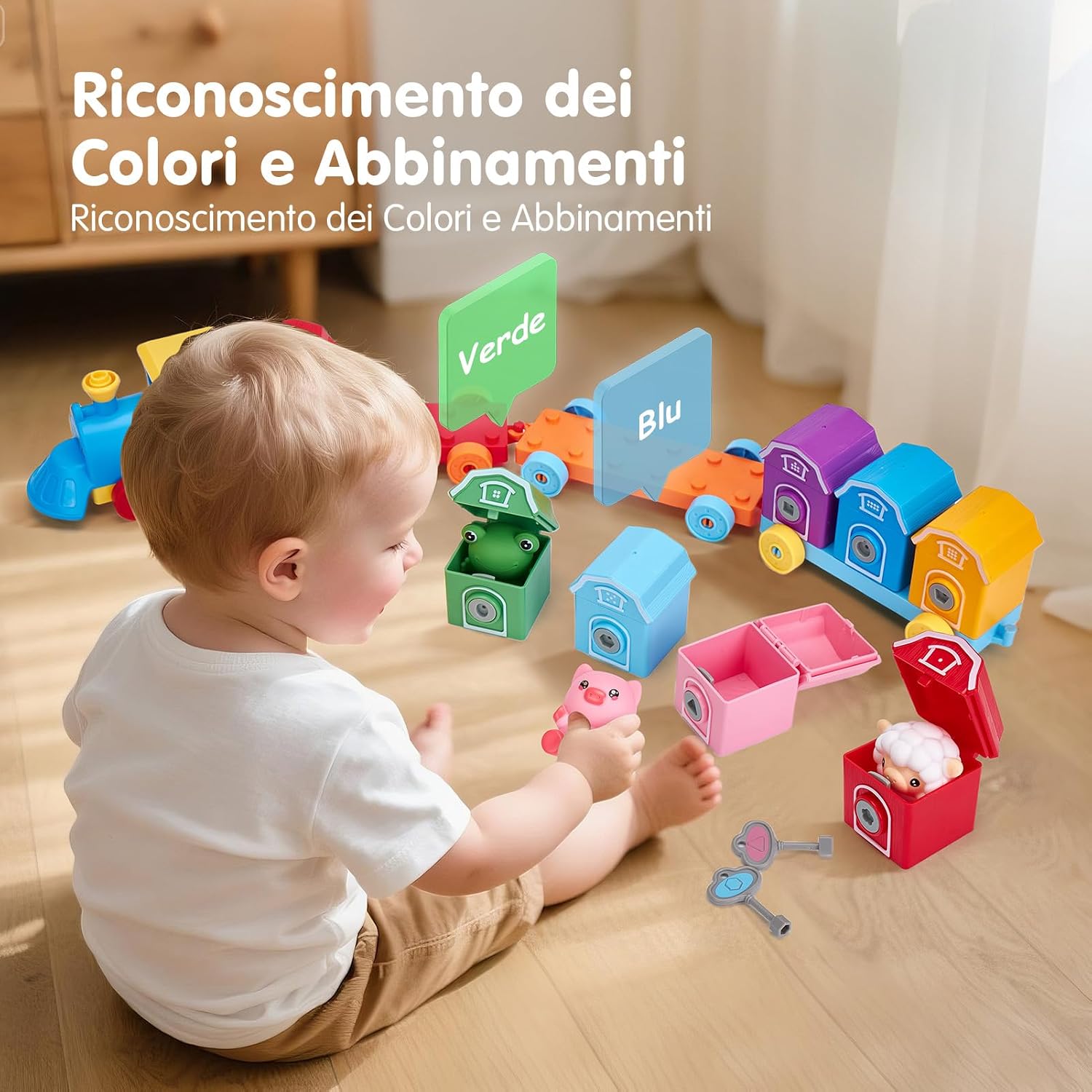 Detalle 2 de hahaland Giochi Montessori 1 Anno