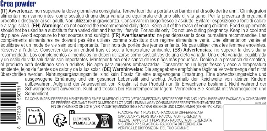 Detalle de Yamamoto CreaPOWDER creatina 1.000 g