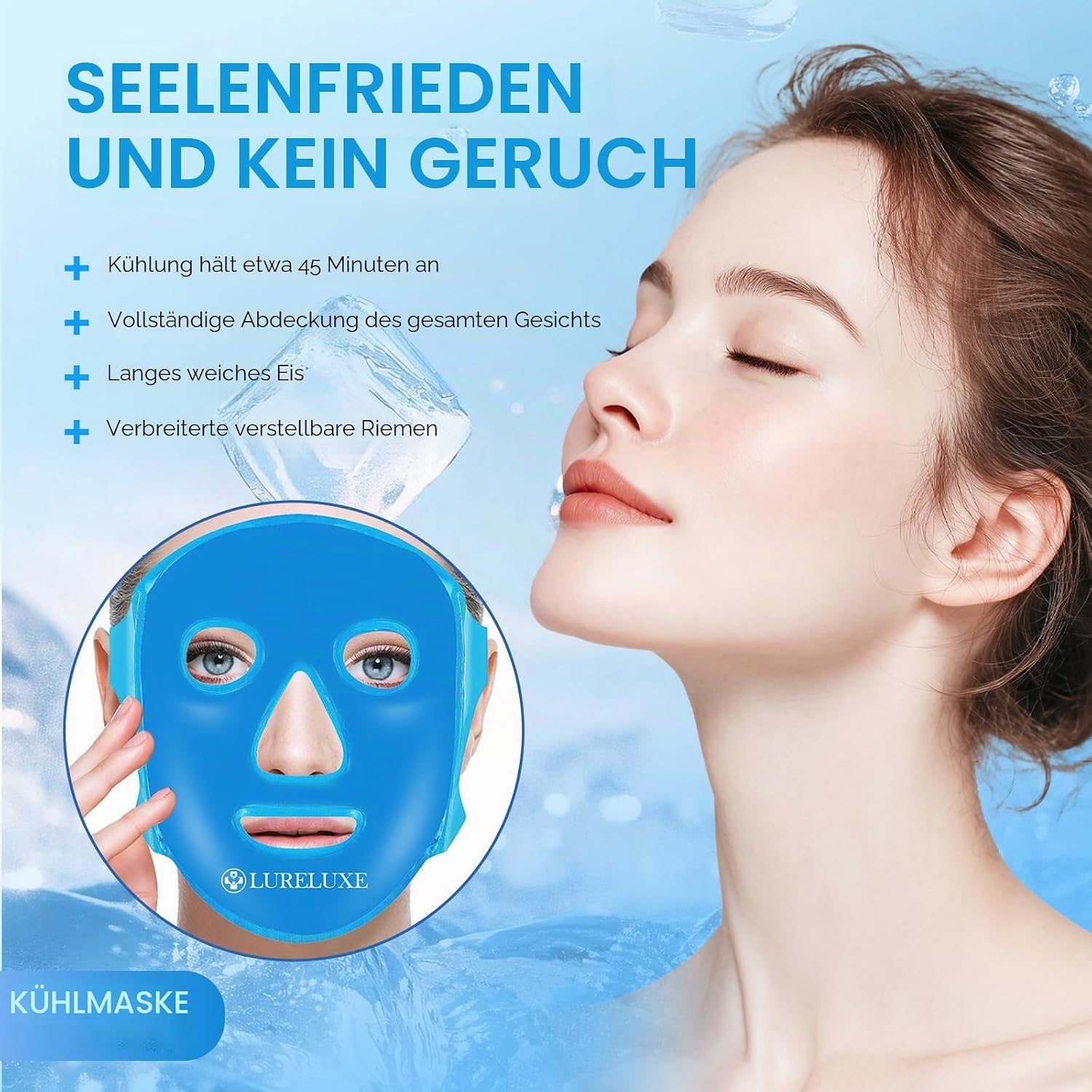 Thumbnail 4 de Eismaske Gesich Kühlmaske