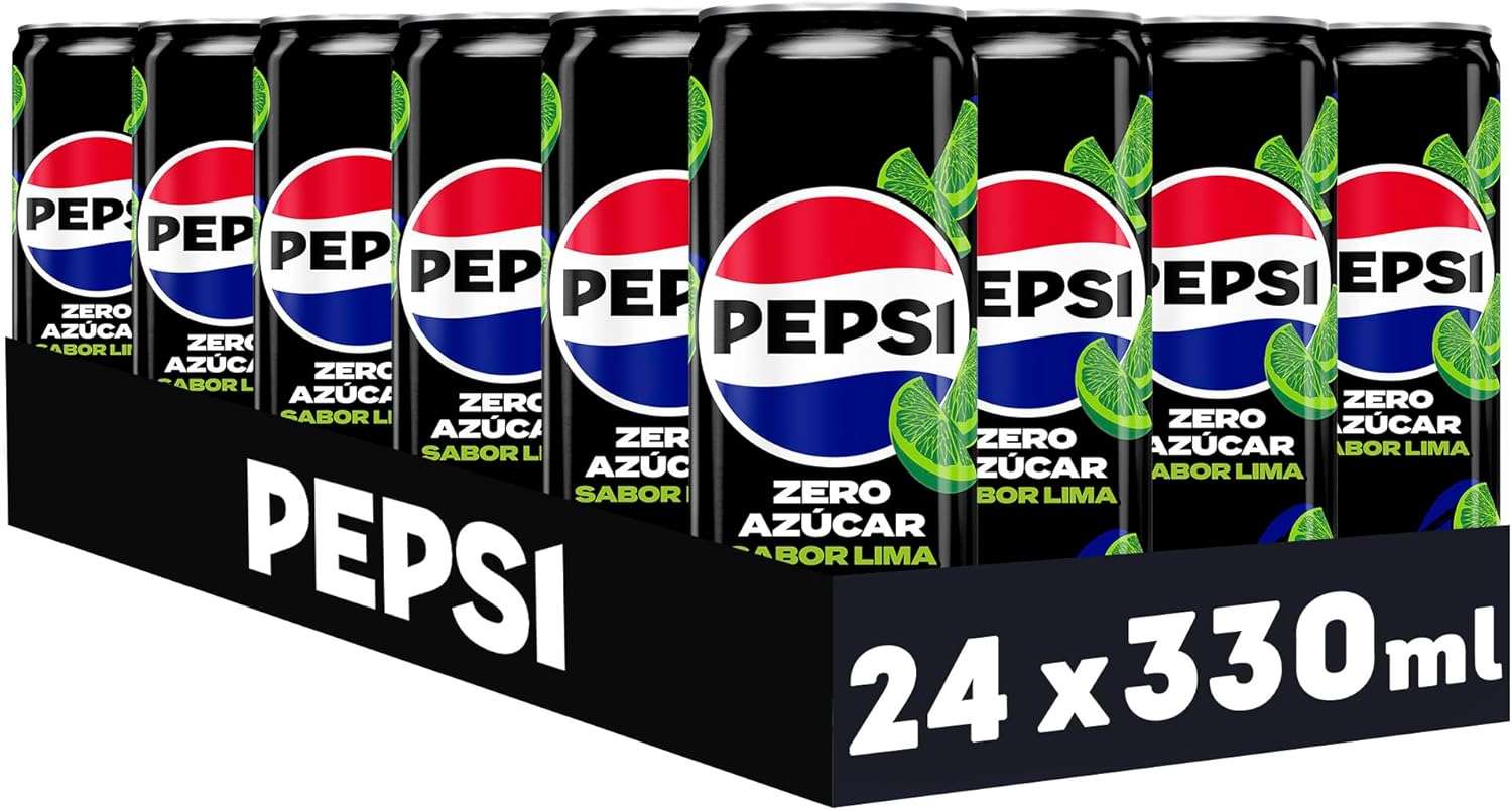 Detalle 1 de Pepsi zero Lima refresco cola 0 azúcar