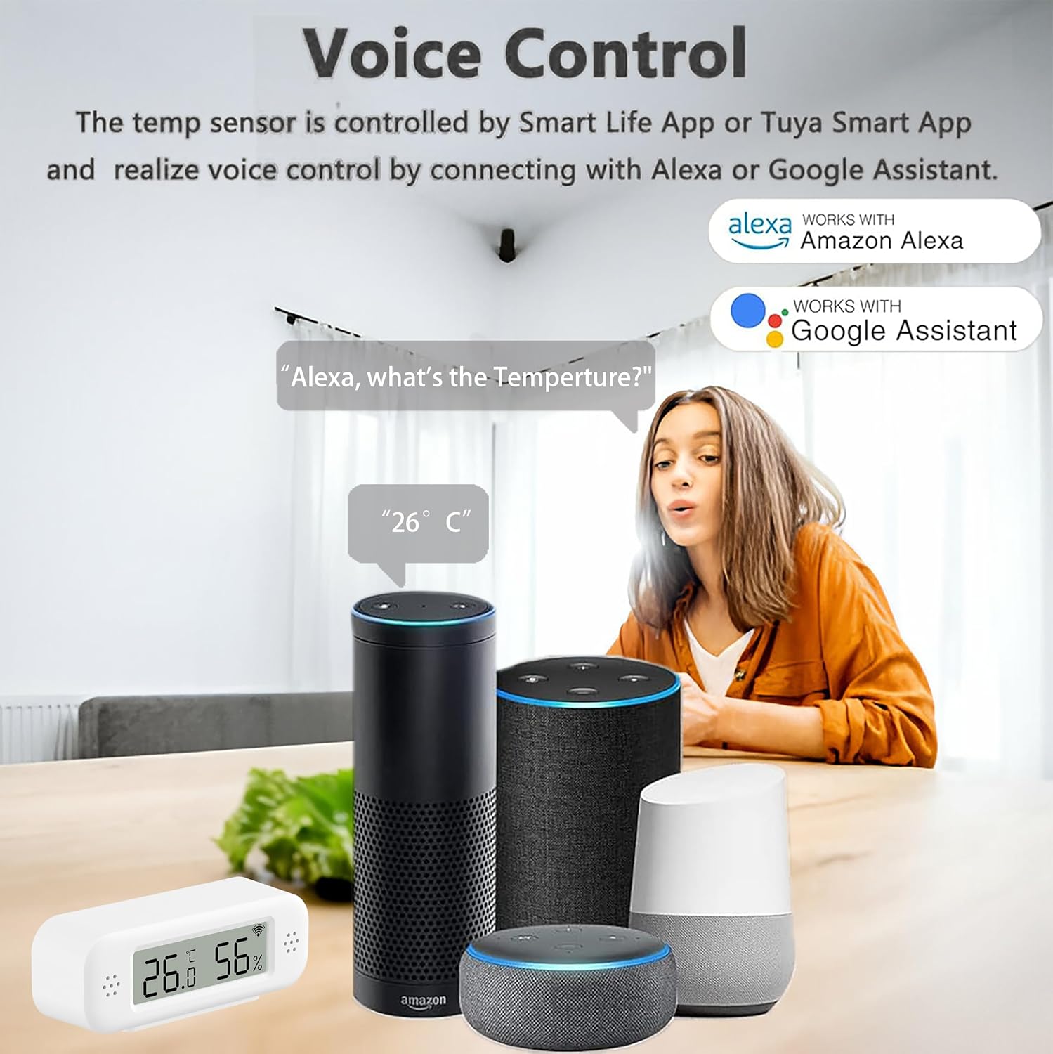 Thumbnail 2 de Comboss WLAN Hygrometer 4 Stück 🌡️