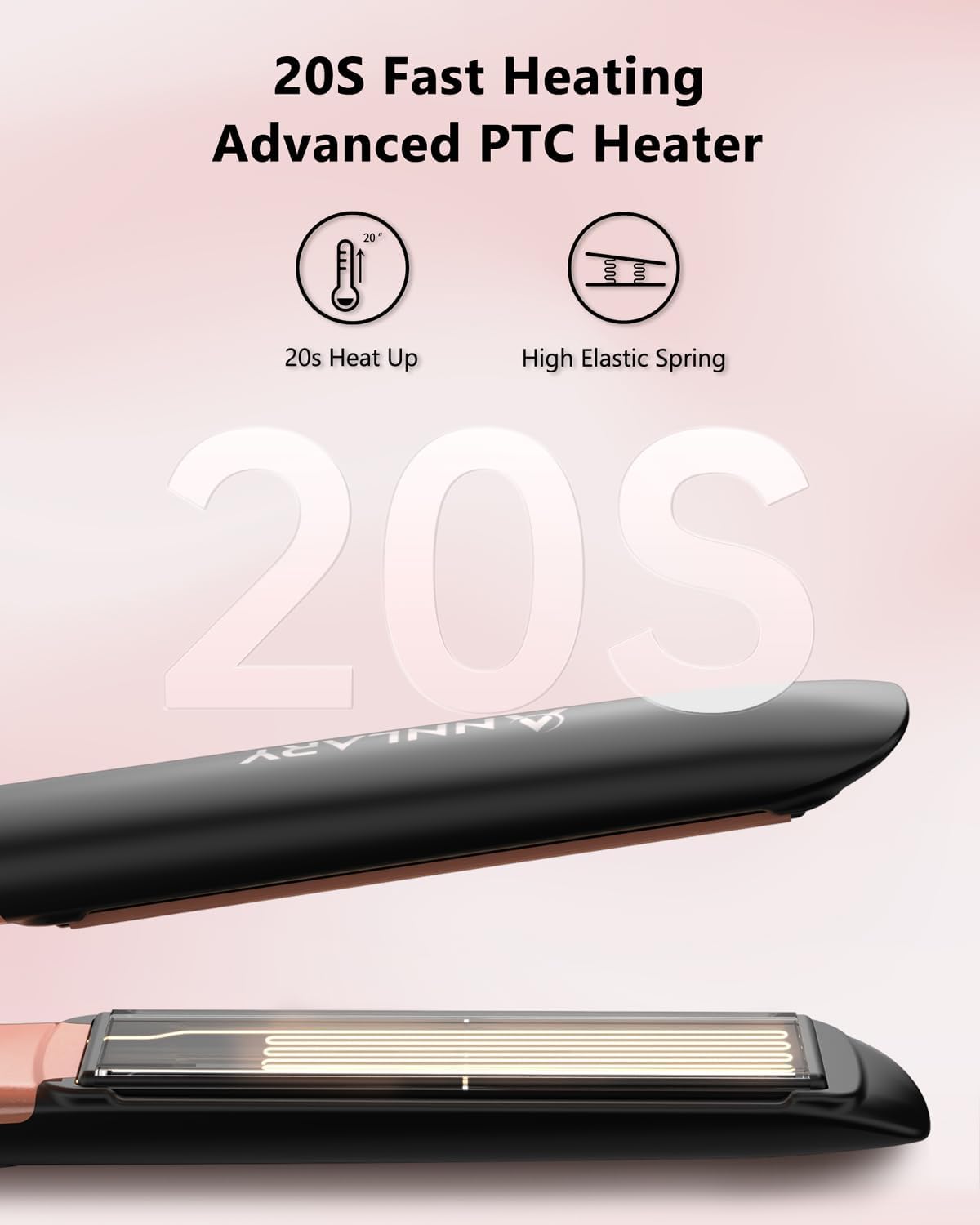 Thumbnail 4 de Annlary Hair Straightener 1 Inch 💇