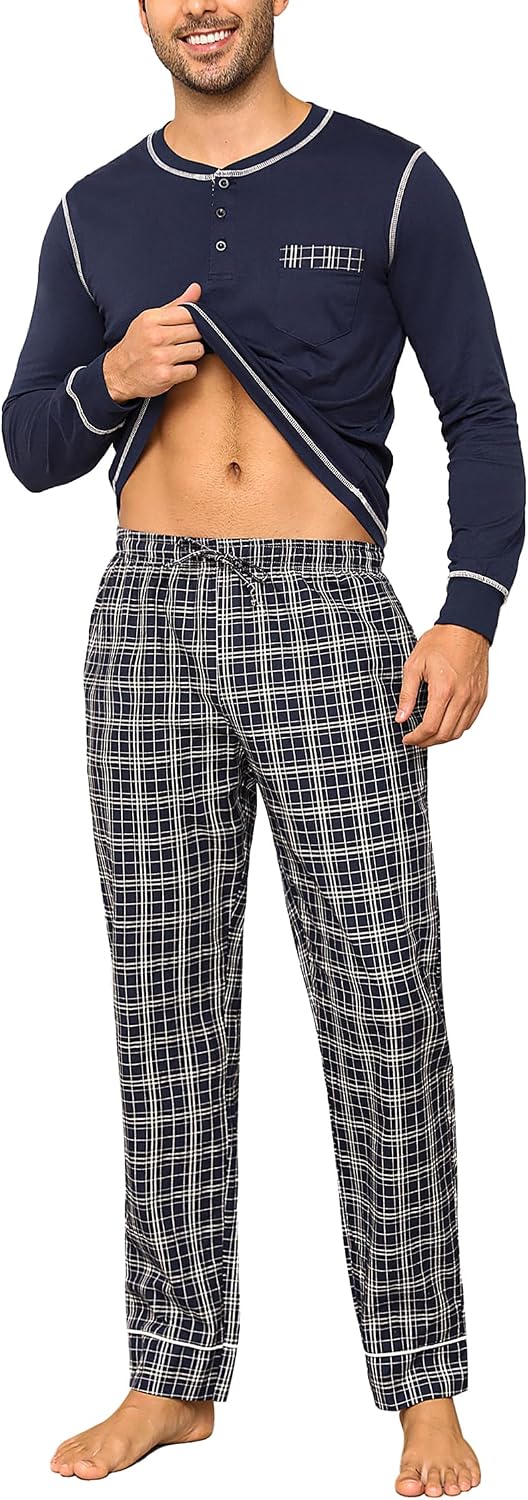 Thumbnail 6 de Litherday Pyjama Long à Carreaux Homme 2 pièces
