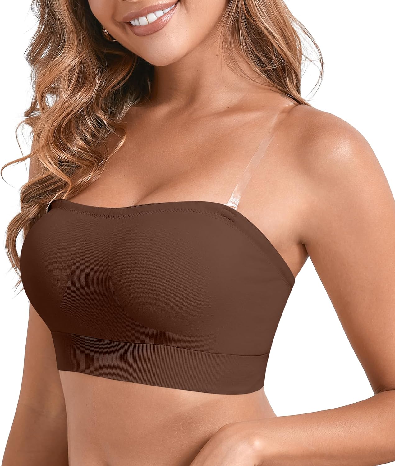 Thumbnail 6 de DEANGELMON strapless bandeau bra with push up