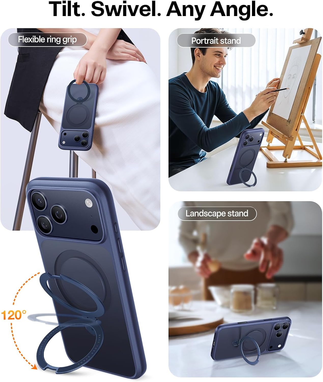 Thumbnail 1 de TORRAS Ostand iPhone 17 Pro case, 6.3" slim
