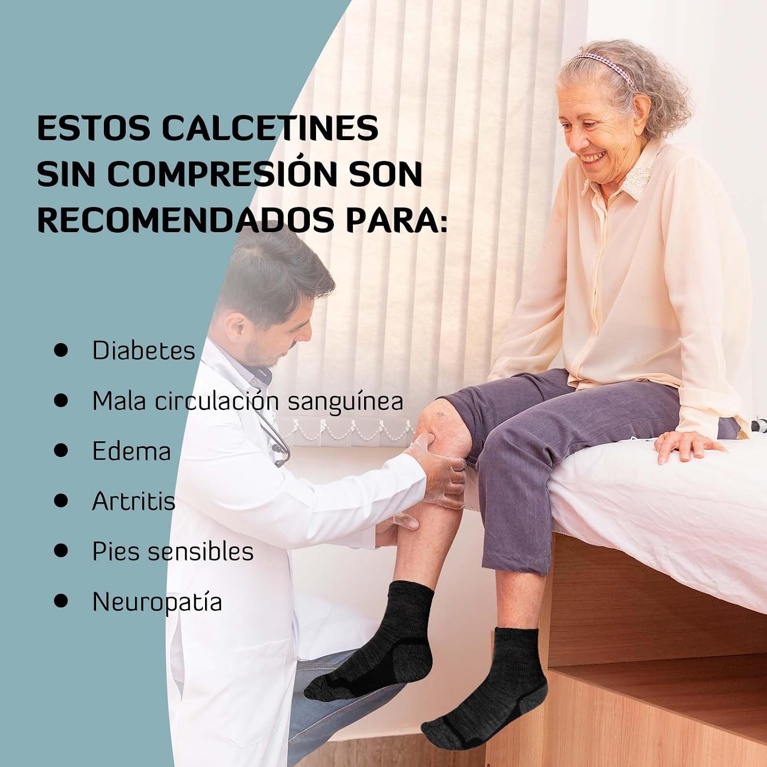 Thumbnail 6 de LOFIR Calcetines Diabéticos 39–46