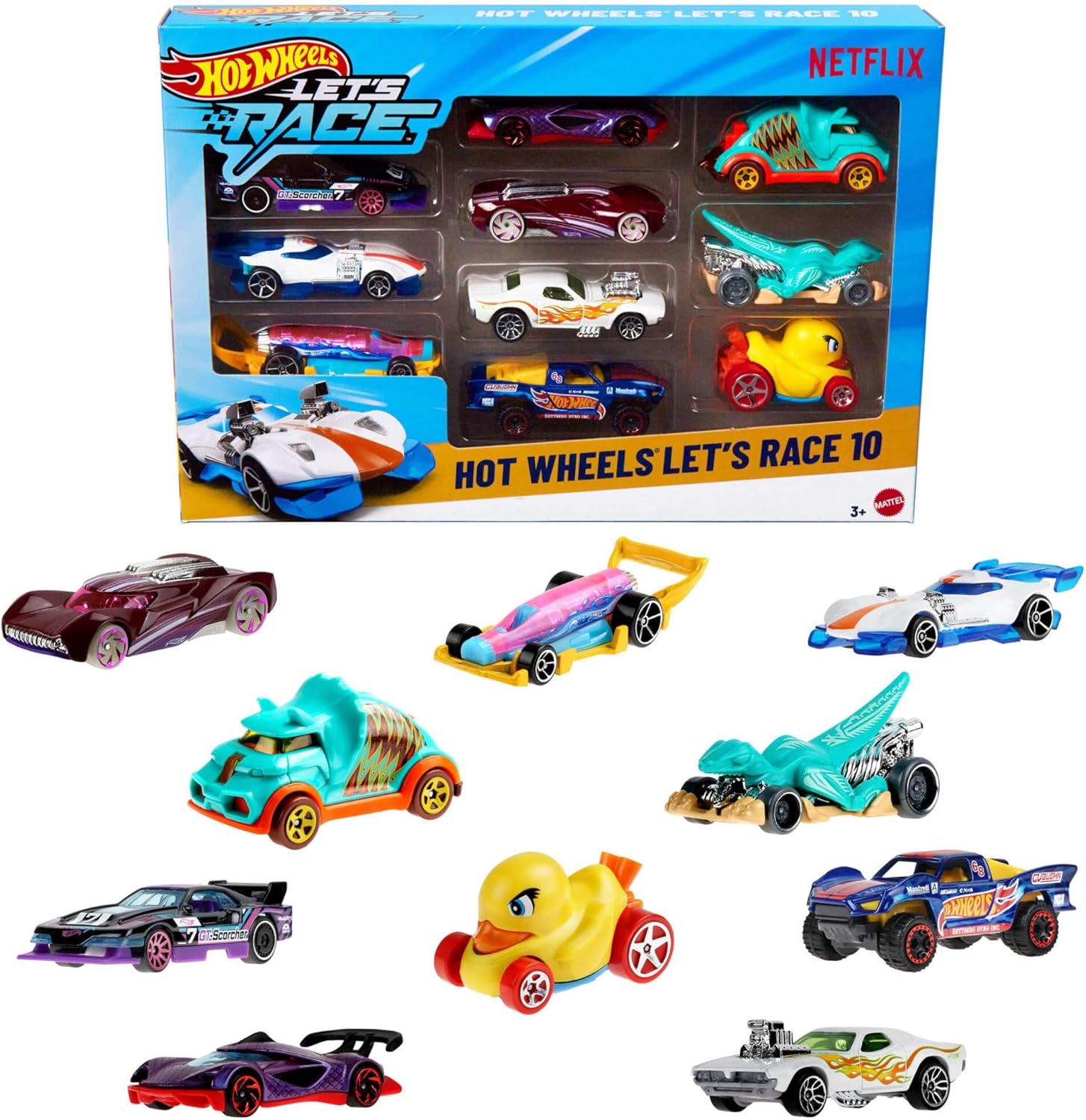 Thumbnail 6 de Hot Wheels Pack 10 Vehículos