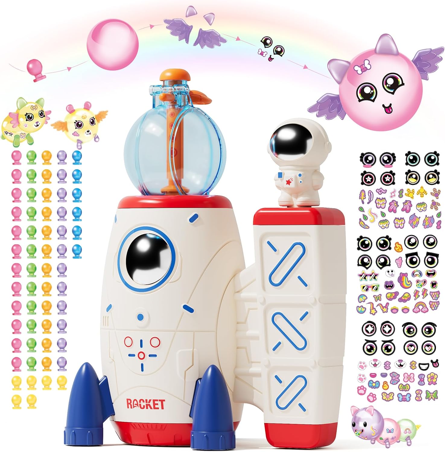 PINSHILE DIY Space Magic Balloon Craft Kit for Kids 🎈
