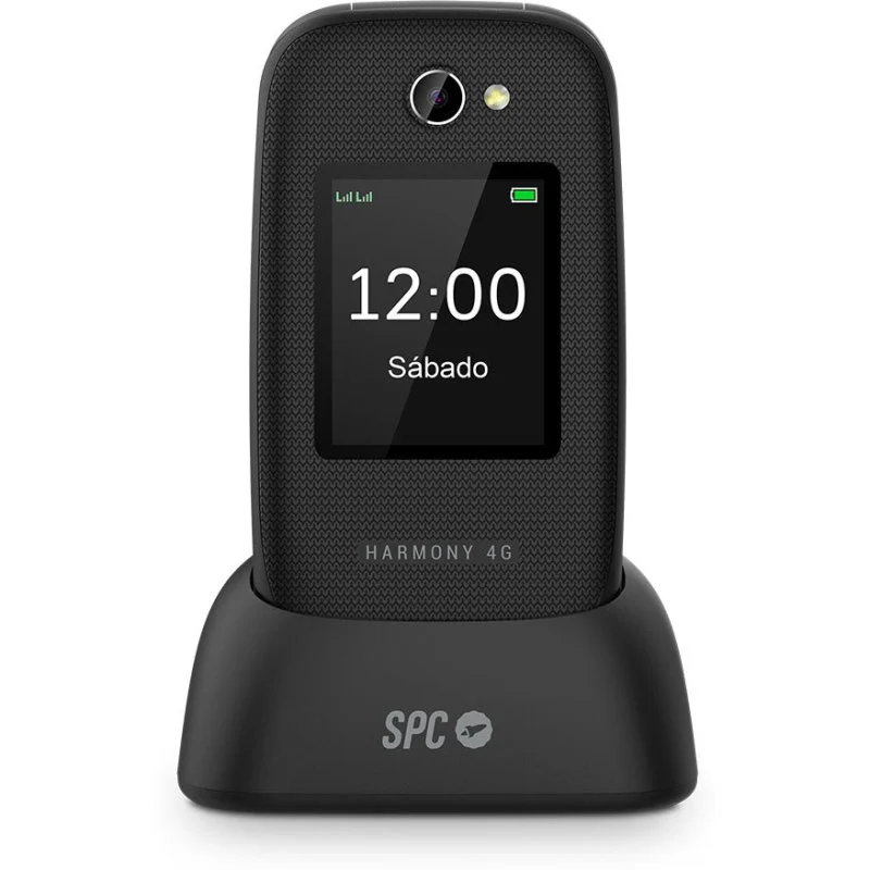 Detalle de SPC Harmony 4G Teléfono Móvil para Mayores: tapa, teclas XXL y Smart Help