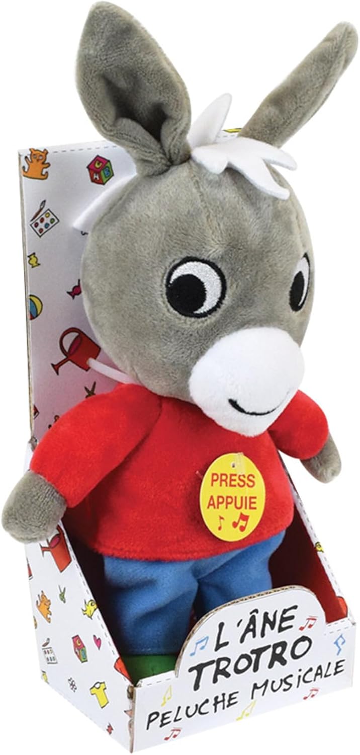 Peluche musicale Trotro 28 cm