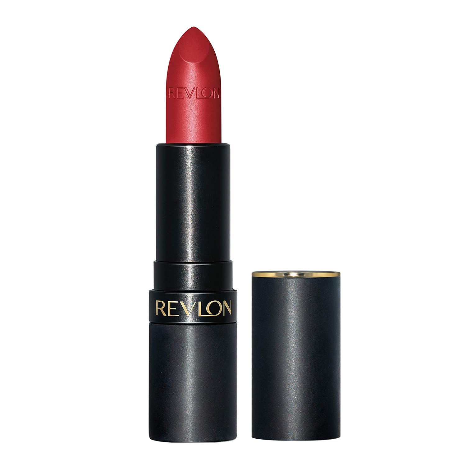 Detalle de REVLON Super Lustrous The Luscious Mattes Lippenstift 026 Getting Serious (4,2 g) mit cremiger, pflegender Formel