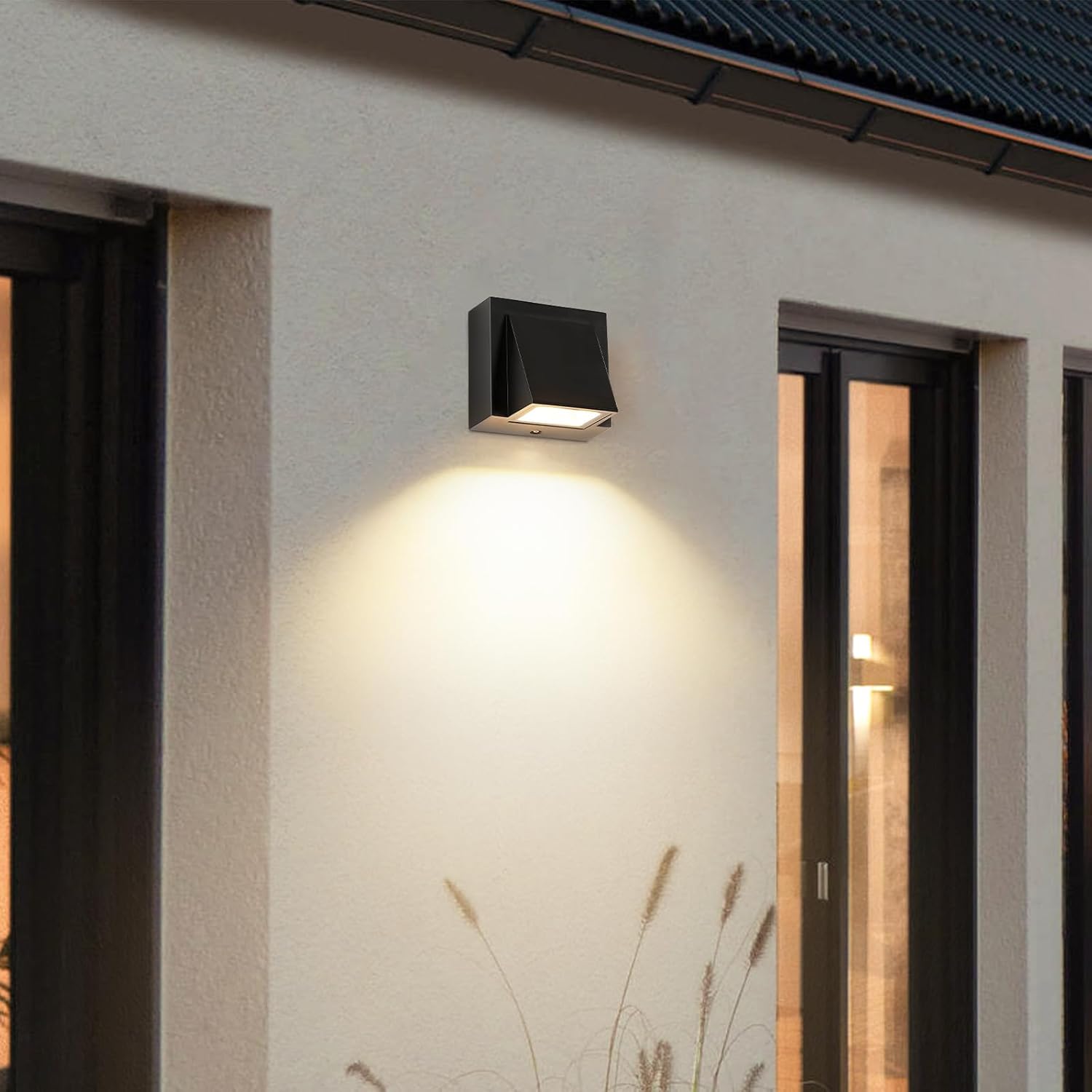 Detalle 2 de Comely Applique LED Parete Esterno 2 Pezzi