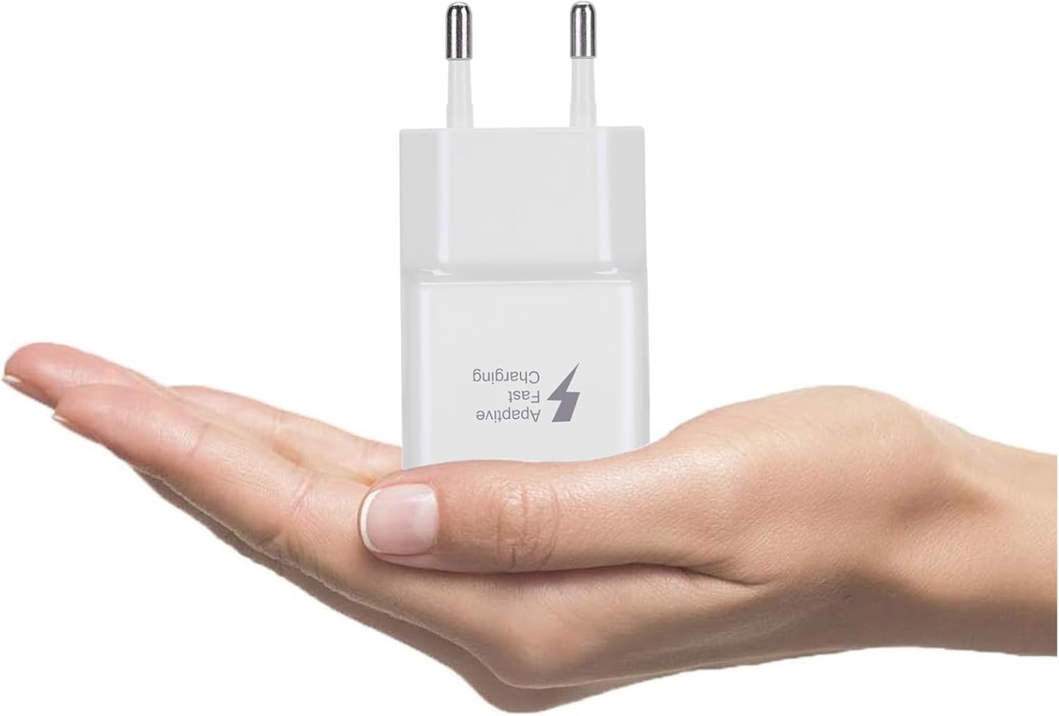 Detalle 2 de Caricatore USB con Cavo USB-C 2-Pack – Ricarica rapida da 15 W per Galaxy e altri dispositivi