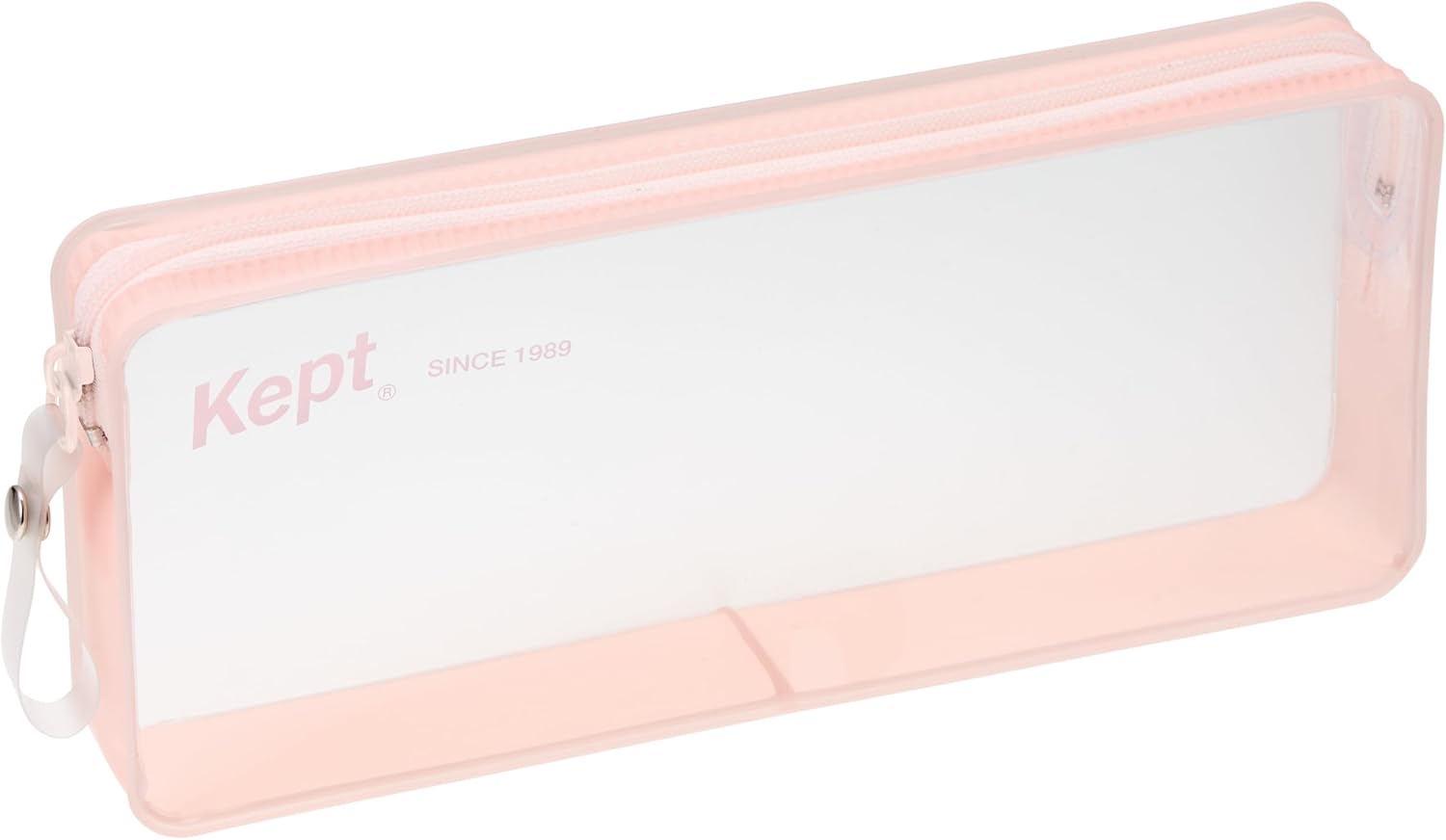レイメイ藤井 Kept レクトペンケース KPF1330P クリアピンク・薄型自立タイプ
