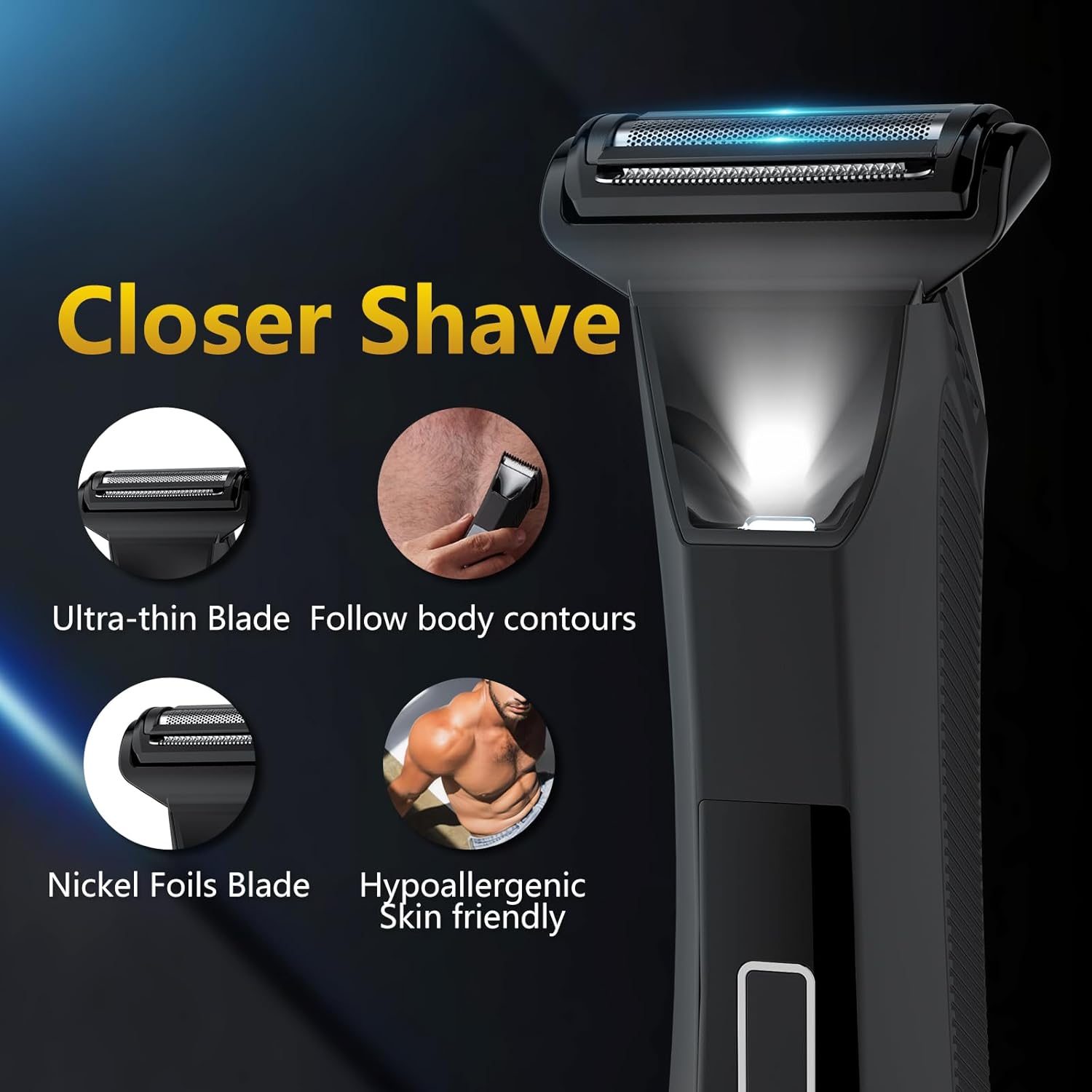 Thumbnail 6 de Bomic Manscape 3-in-1 Body Trimmer — 1pc 🪒