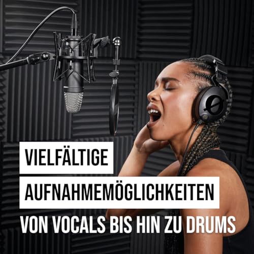 Thumbnail 6 de RØDE NT1 Signature Series Großmembrankondensatormikrofon Schwarz – Komplettset für Gesang, Podcast & Streaming
