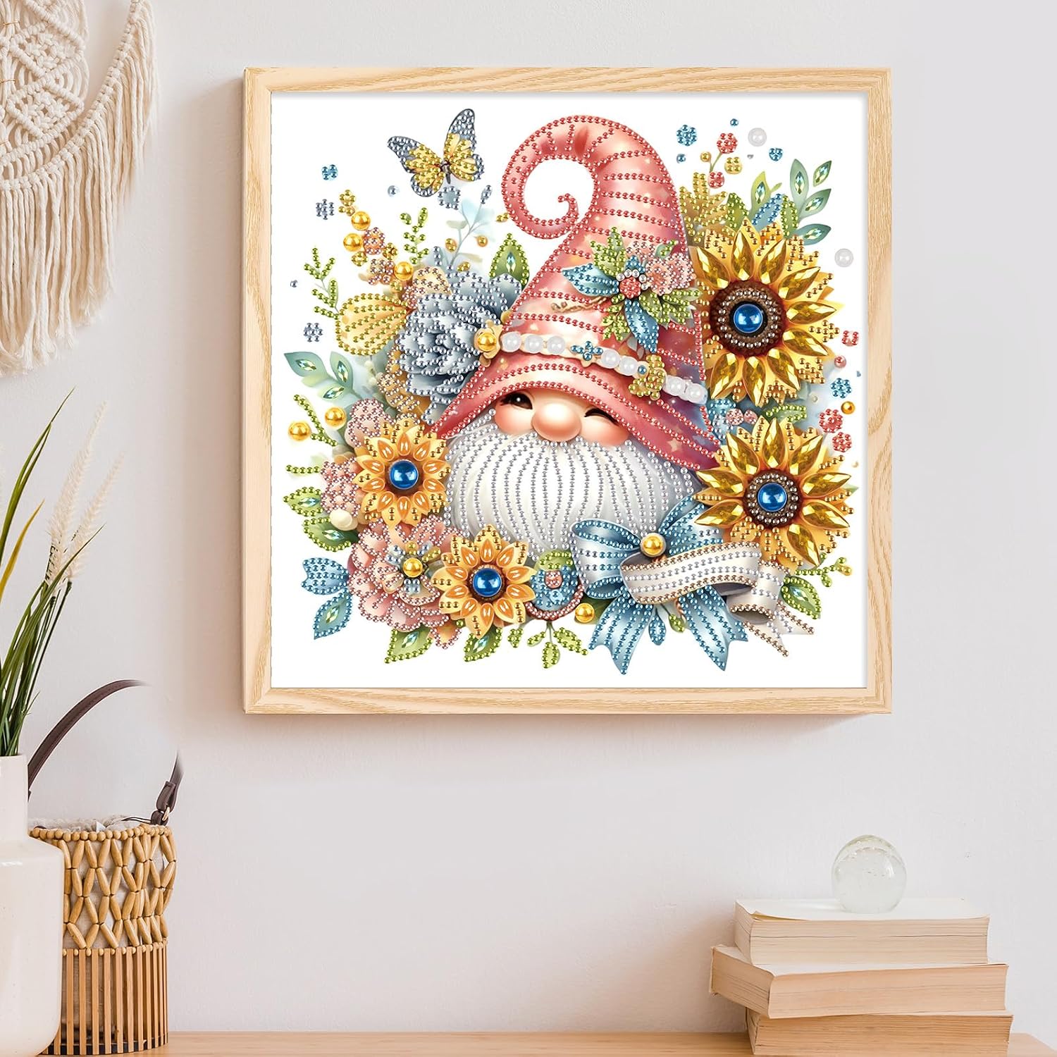 Detalle de Diamond Art Painting Kit, 12 × 12-Inch