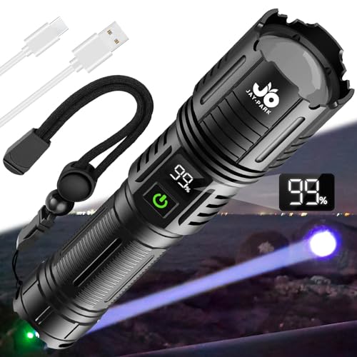 Thumbnail 8 de Lampe Torche LED Ultra Puissante Jay-PARK F88: 1 000 000 lm, IP67, 5000 mAh