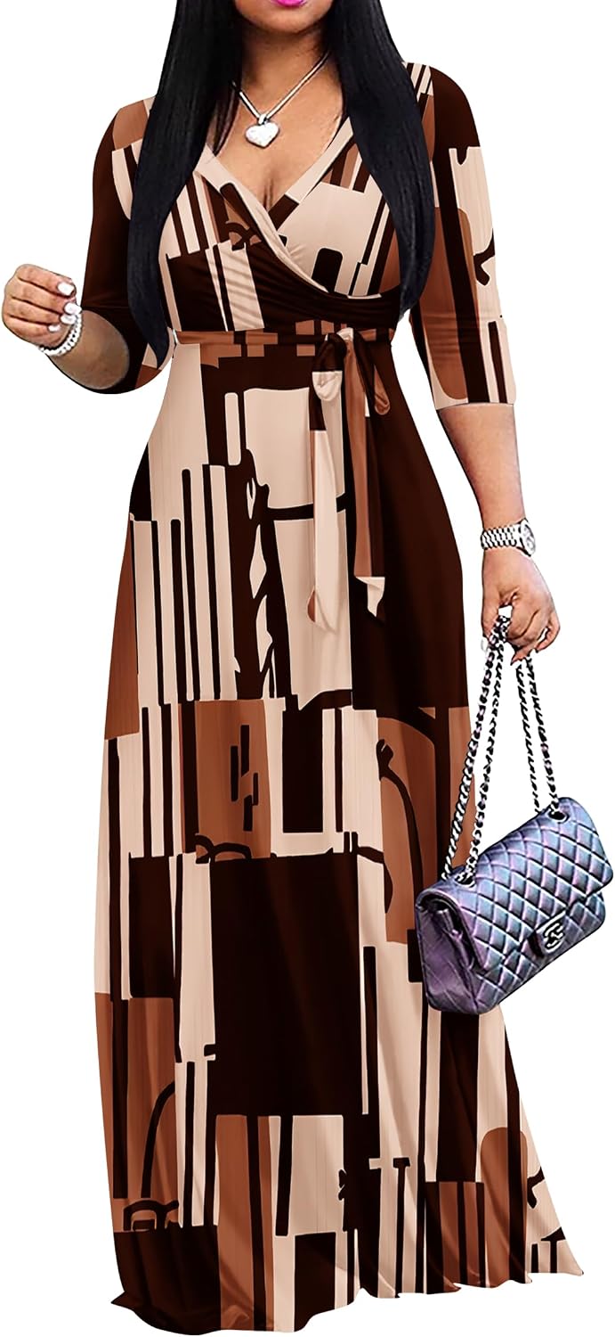 Thumbnail 6 de FANDEE V-Neck Maxi Dress for Summer