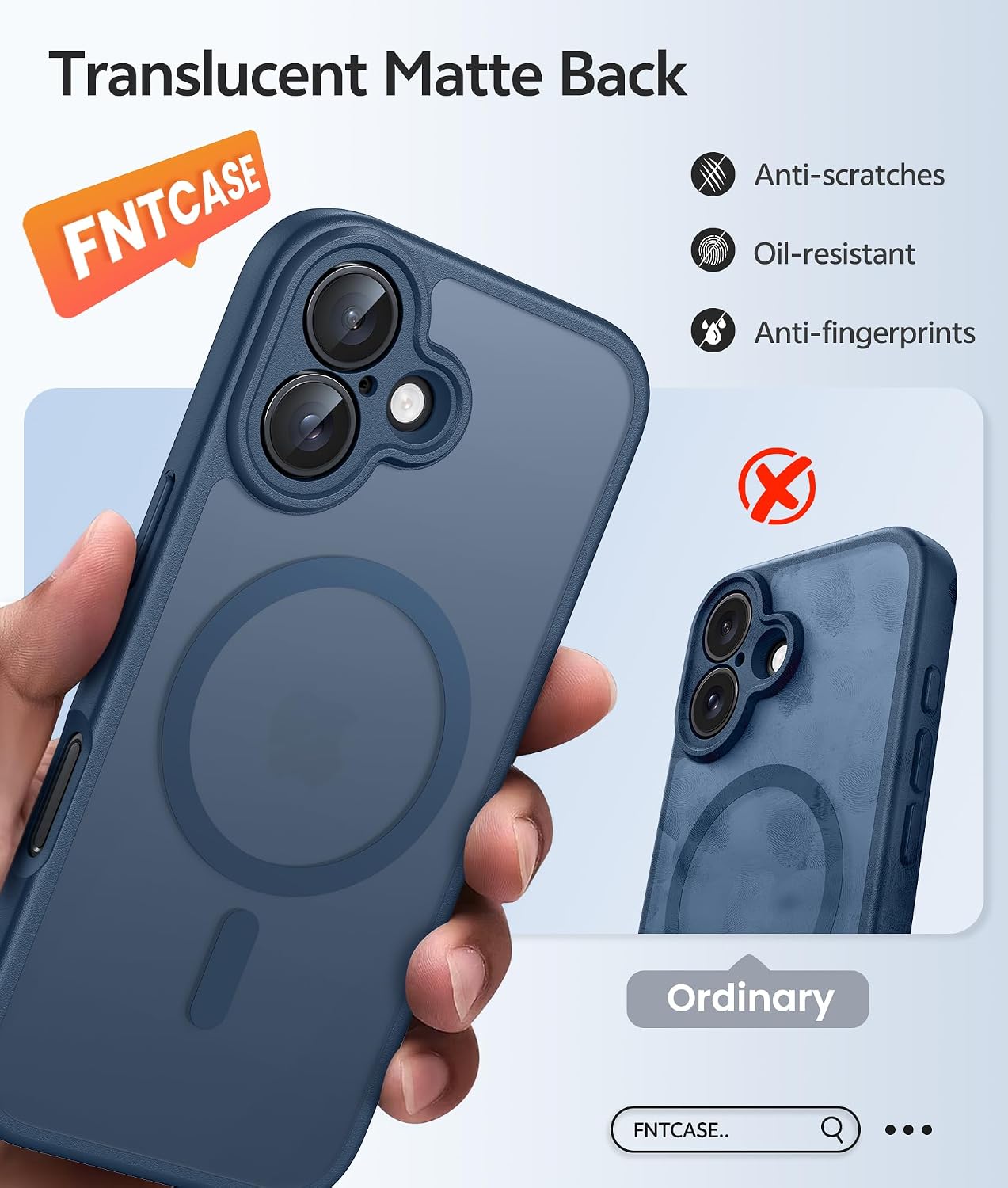 Thumbnail 5 de FNTCASE iPhone 16 magnetic translucent case