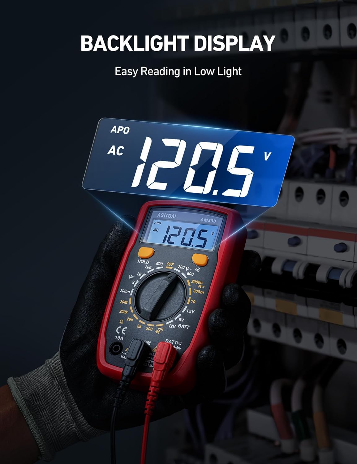 Thumbnail 4 de AstroAI Digital Multimeter 2000 Counts