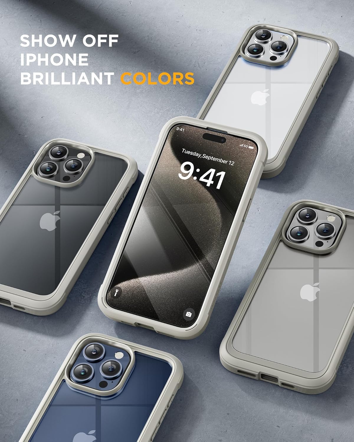 Thumbnail 4 de Miracase iPhone 15 Pro Max case 6.7-inch