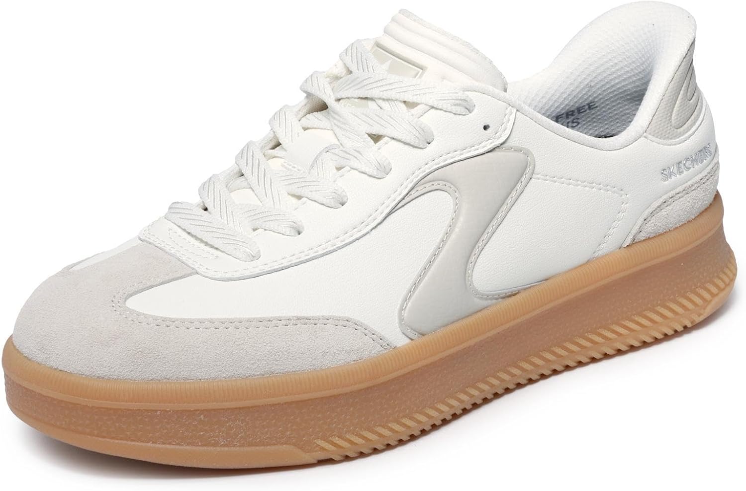 Detalle de Skechers Damen Hotshot Hi Lifted LuxeSneaker – luftgekühlter Memory-Schaum, Slip-Ins
