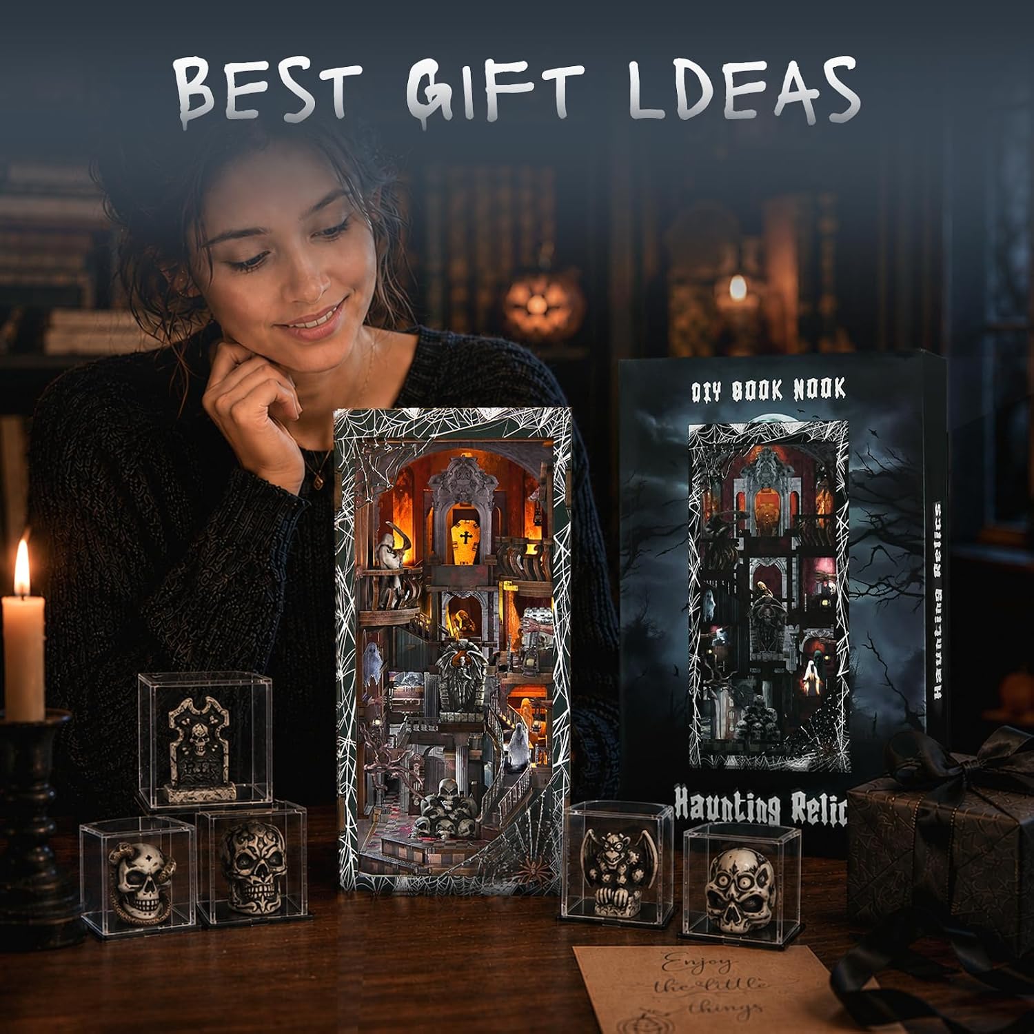 Thumbnail 5 de CCCDF Book Nook Kit DIY Miniature 3D Puzzle