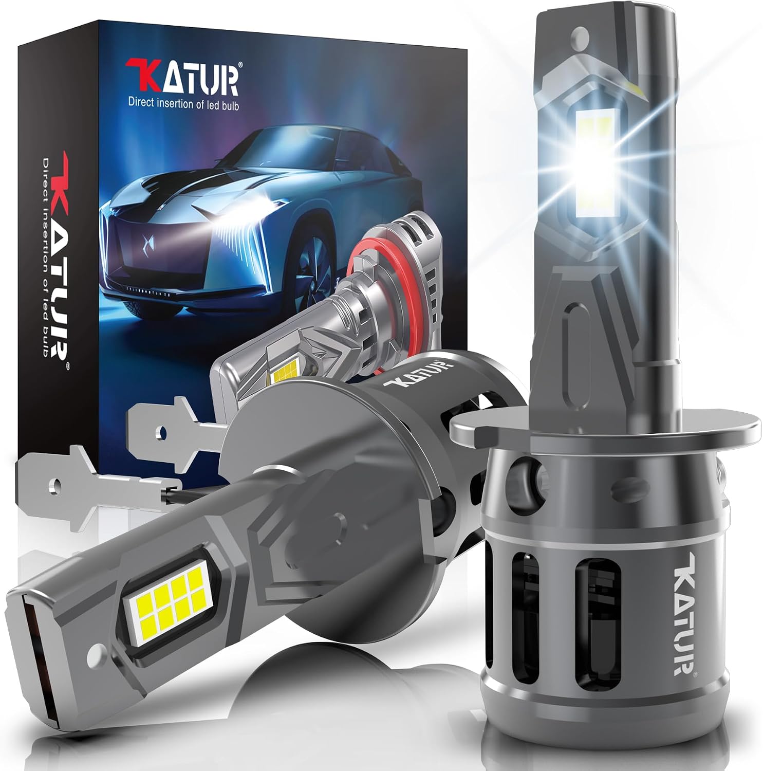 Detalle de KATUR H3 LED 80W 16000LM 6000K