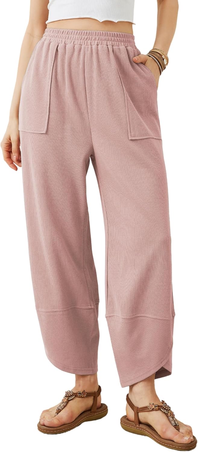 Detalle de Xiaoxuemeng Women's Wide-Leg Pants