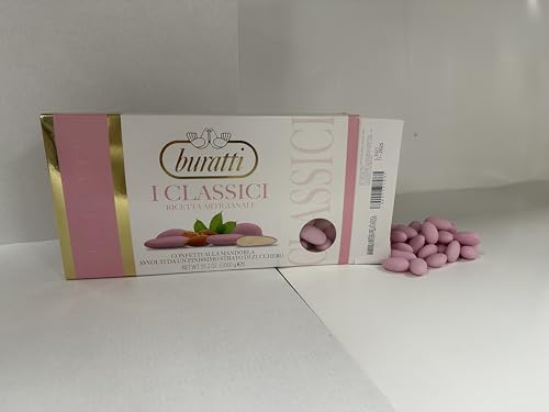 Detalle de Buratti Confetti alla Mandorla Intera Rosa – Conf. 1000 g