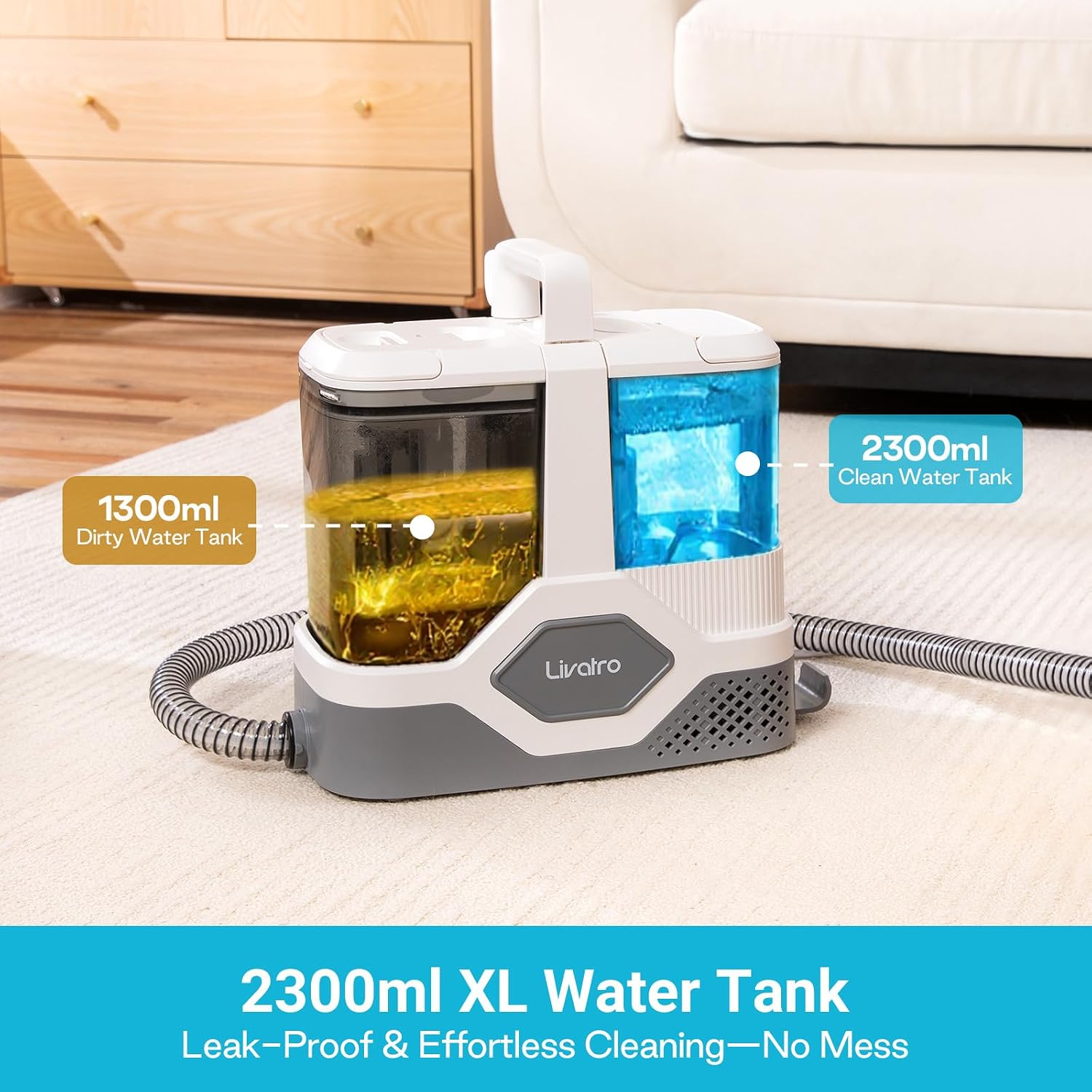 Detalle 2 de Livatro Carpet Cleaner Machine 600W — carpet cleaner