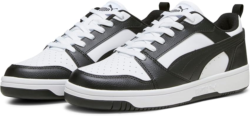Thumbnail 6 de PUMA Rebound V6 Low - Zapatillas Unisex en Blanco ⚪🖤