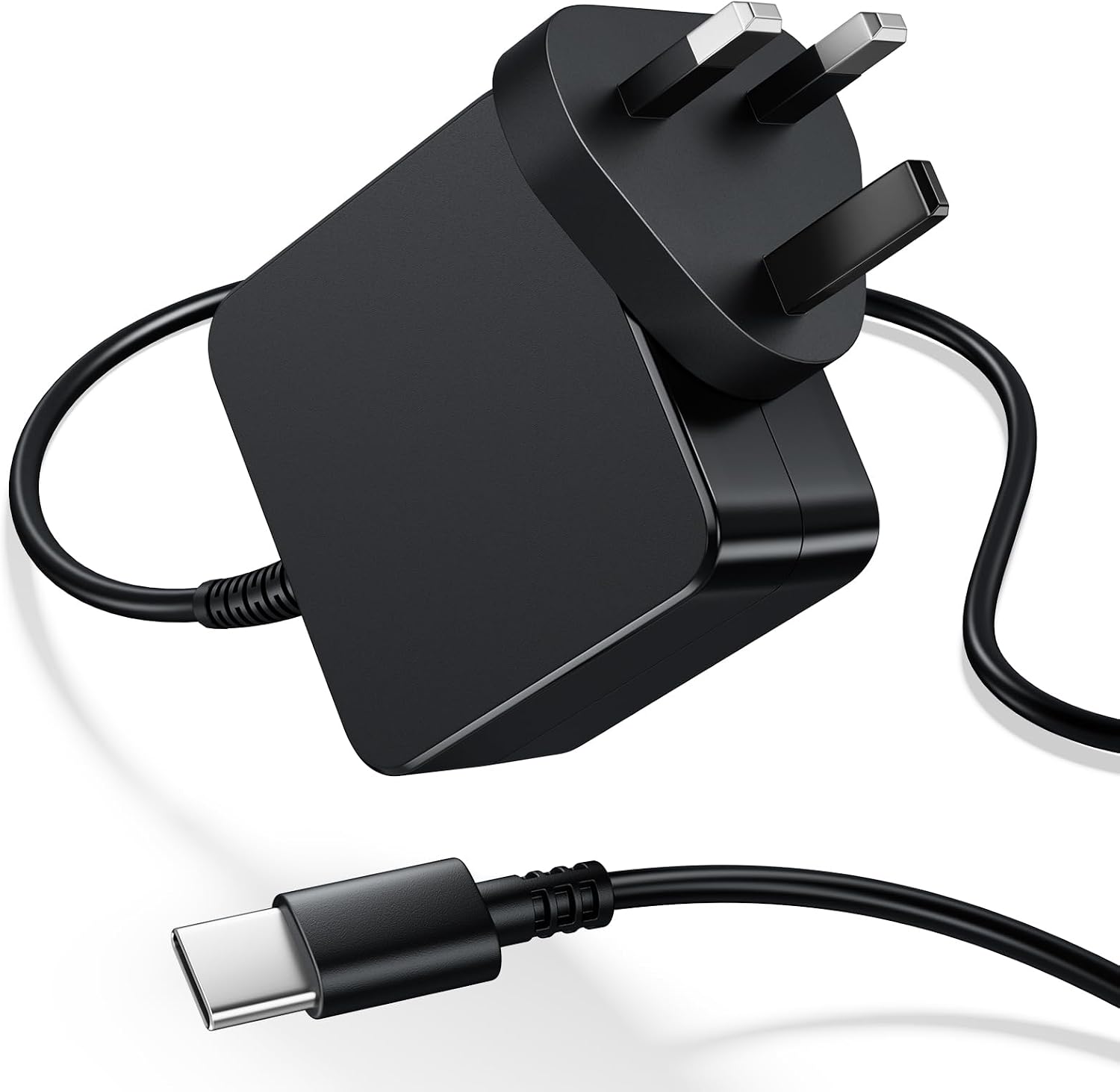 Detalle de 65W USB-C Laptop Charger for ASUS VivoBook, Acer, HP & Dell (UK Plug) – 1.8m Cable