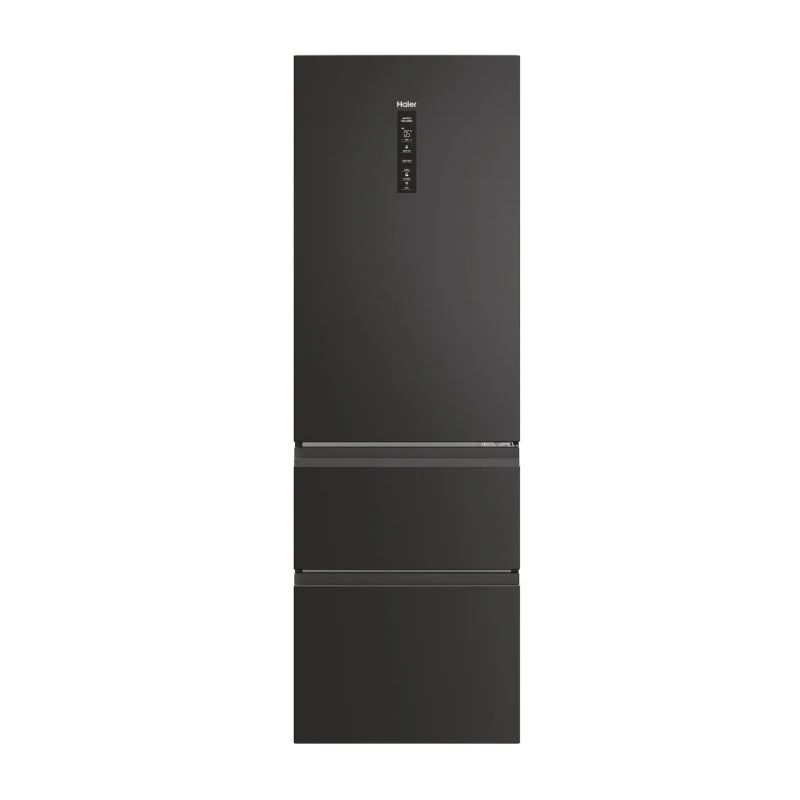 Detalle de Haier Combi 185cm 360L D frigorífico negro
