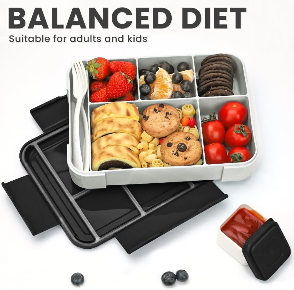 Thumbnail 4 de Bugucat Brotdose Kinder mit Fächern 1330ML