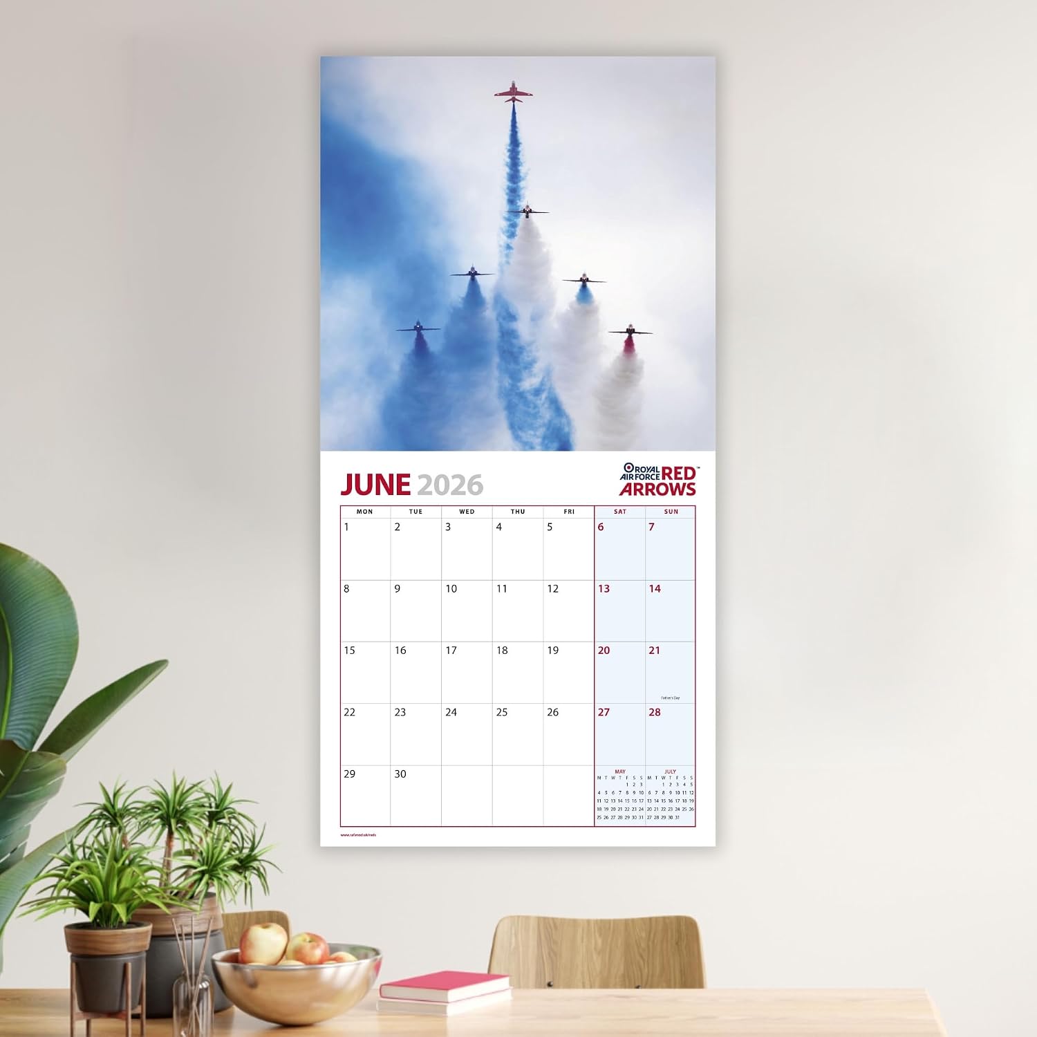 Thumbnail 5 de ALLTRADE Red Arrows 2026 Wall Calendar