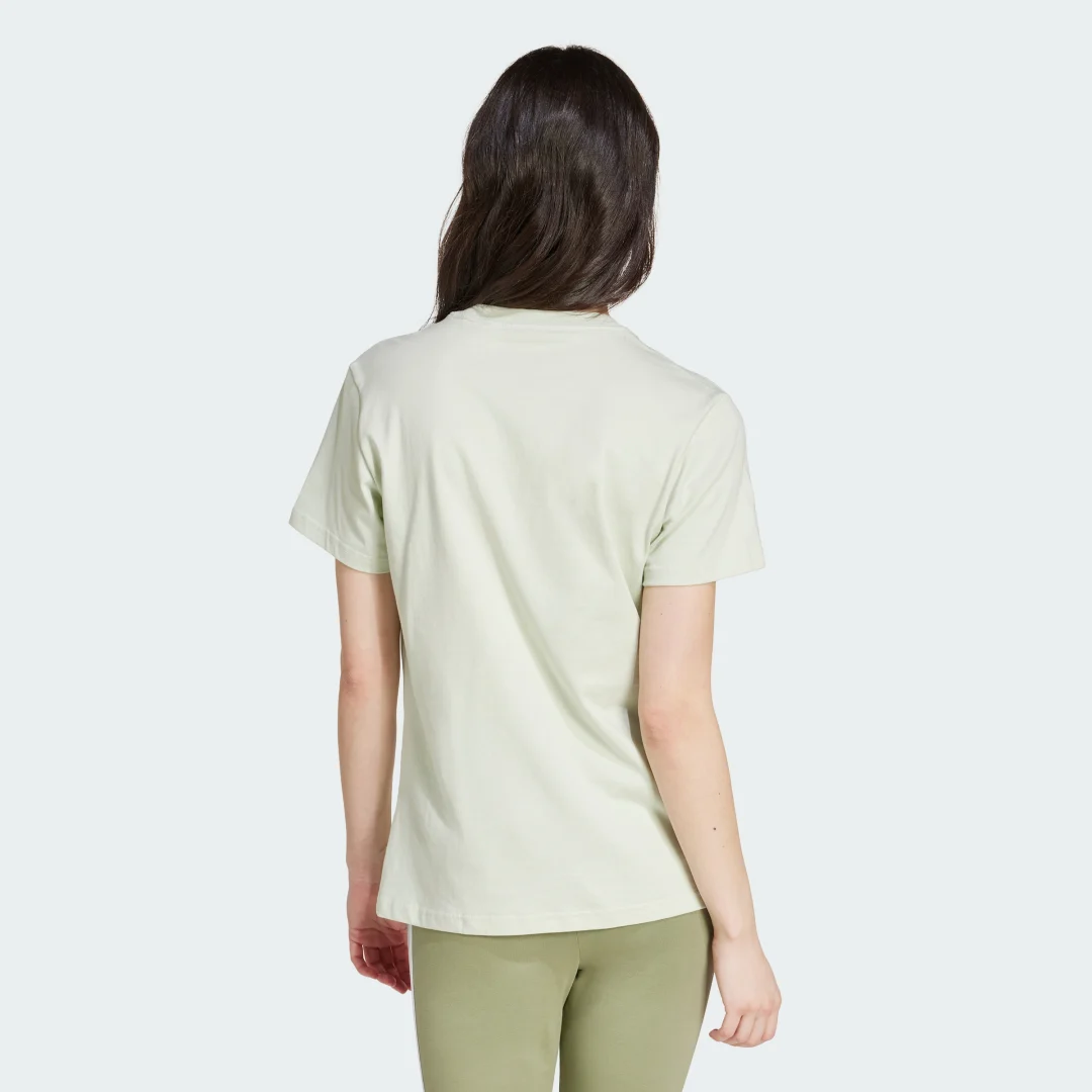 Detalle de Camiseta Essentials Logo (verde) — guía rápida de compra