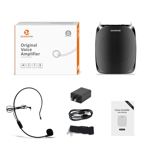 Thumbnail 8 de ZOWEETEK Portable Rechargeable Mini Voice Amplifier for Teachers