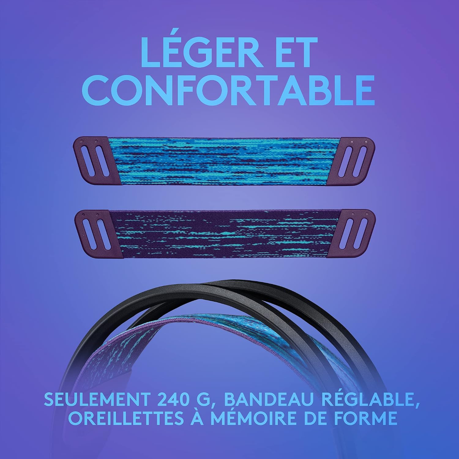 Thumbnail 1 de Logitech G G335 casque gamer 240 g
