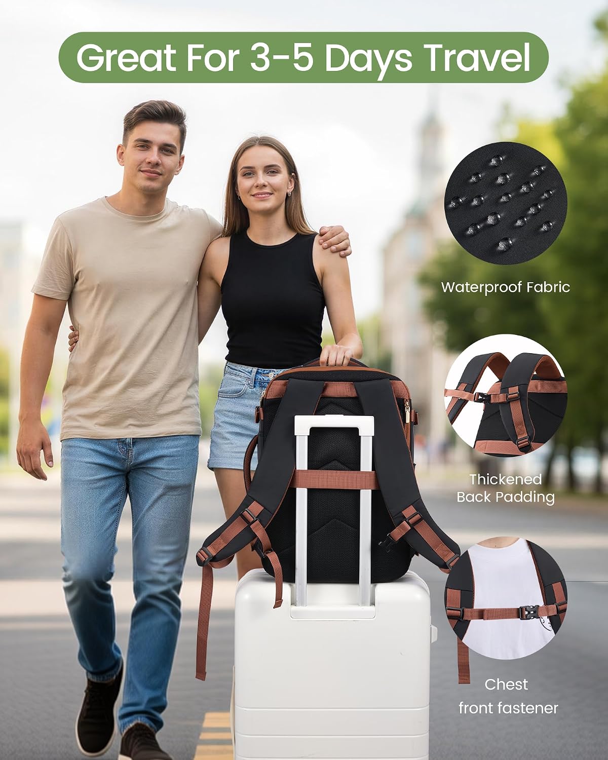 Thumbnail 6 de LOVEVOOK Travel Backpack 50L