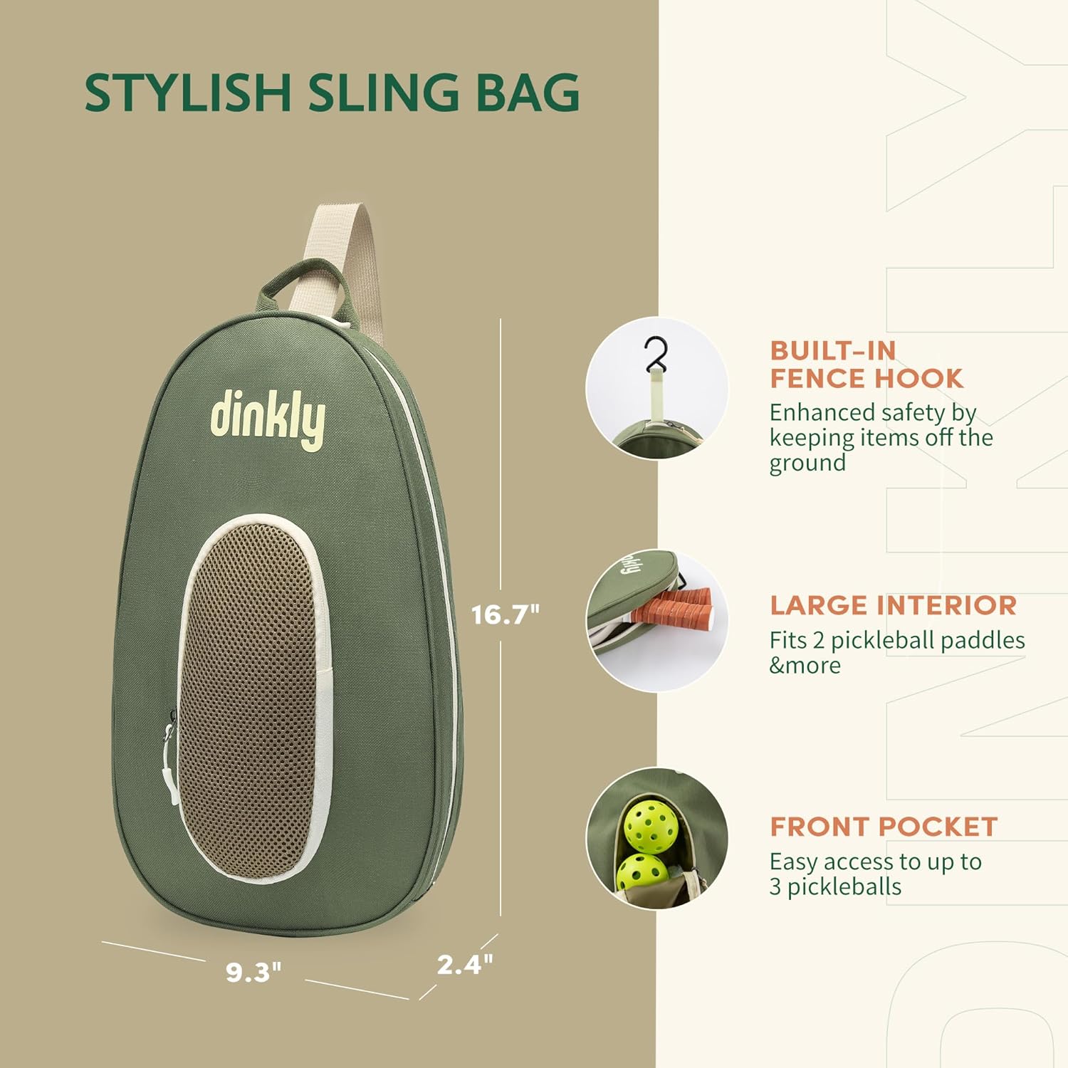 Thumbnail 5 de Dinkly Pickleball Paddles Set USAPA Approved, 4-Pack 🎾